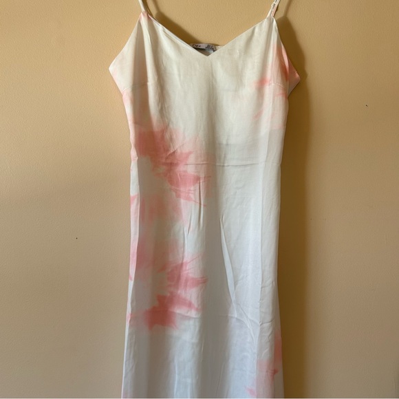 Dex pink and white slip dress - Picture 3 of 6
